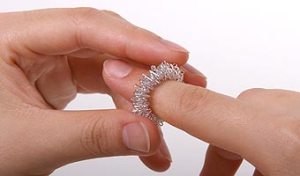 Simply massage the Sujok ring